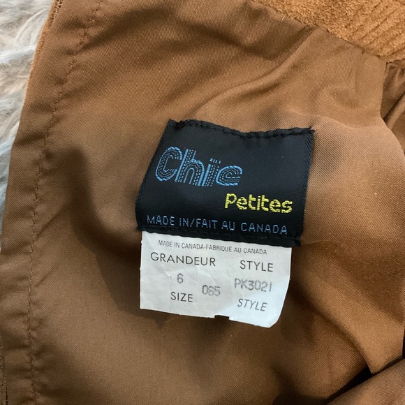 Brown Leather Skirt - Picture 6 of 7